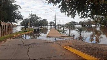 Alerta en Paso de los Libres por la crecida del río Uruguay