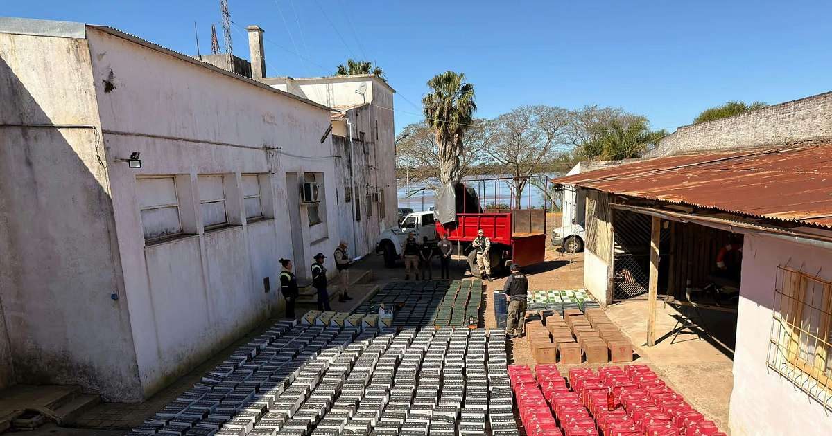 Secuestran contrabando de bebidas por $420 millones en Corrientes