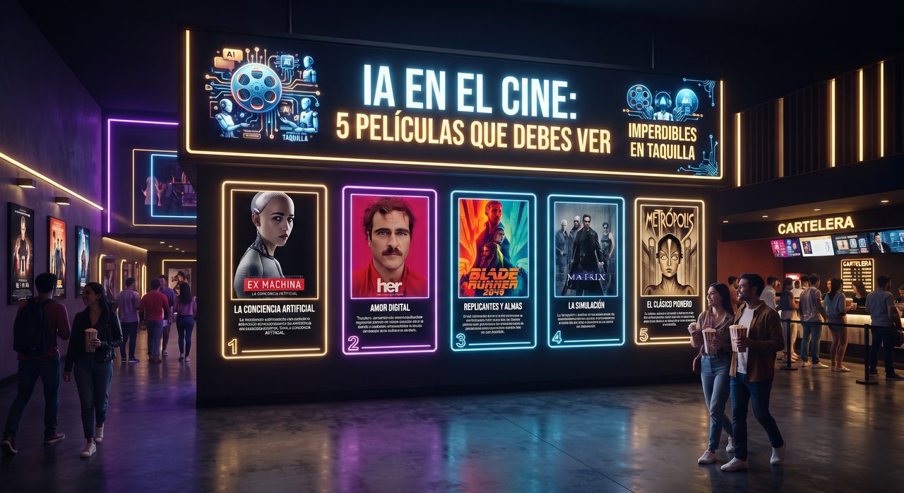 Cinco películas sobre inteligencia artificial para entender el debate