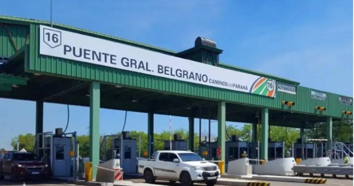 Peaje liberado en el puente Chaco-Corrientes por cambio de concesión