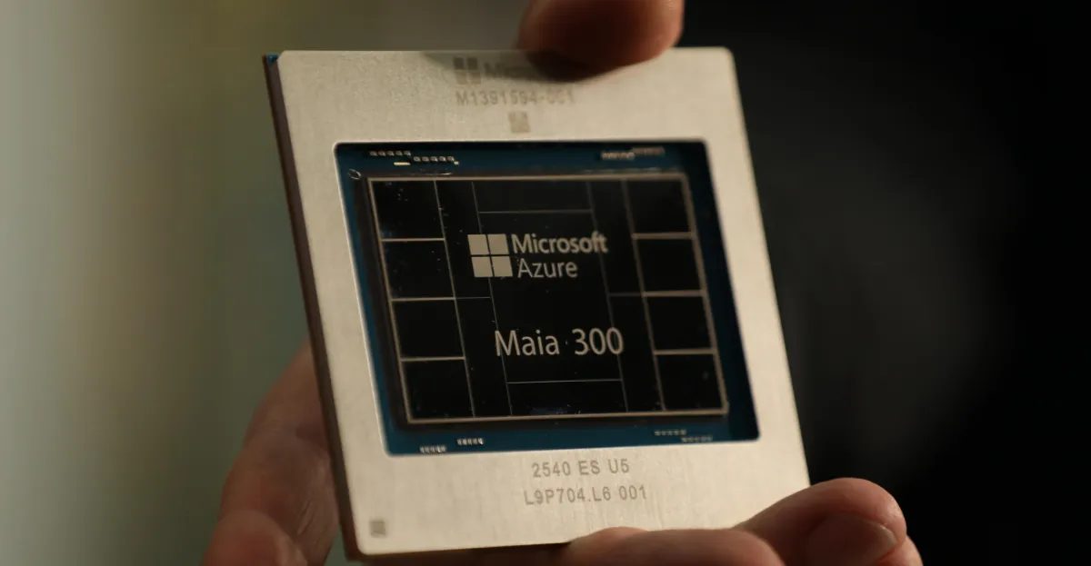 Microsoft presenta su chip Maia 300 para depender menos de Nvidia