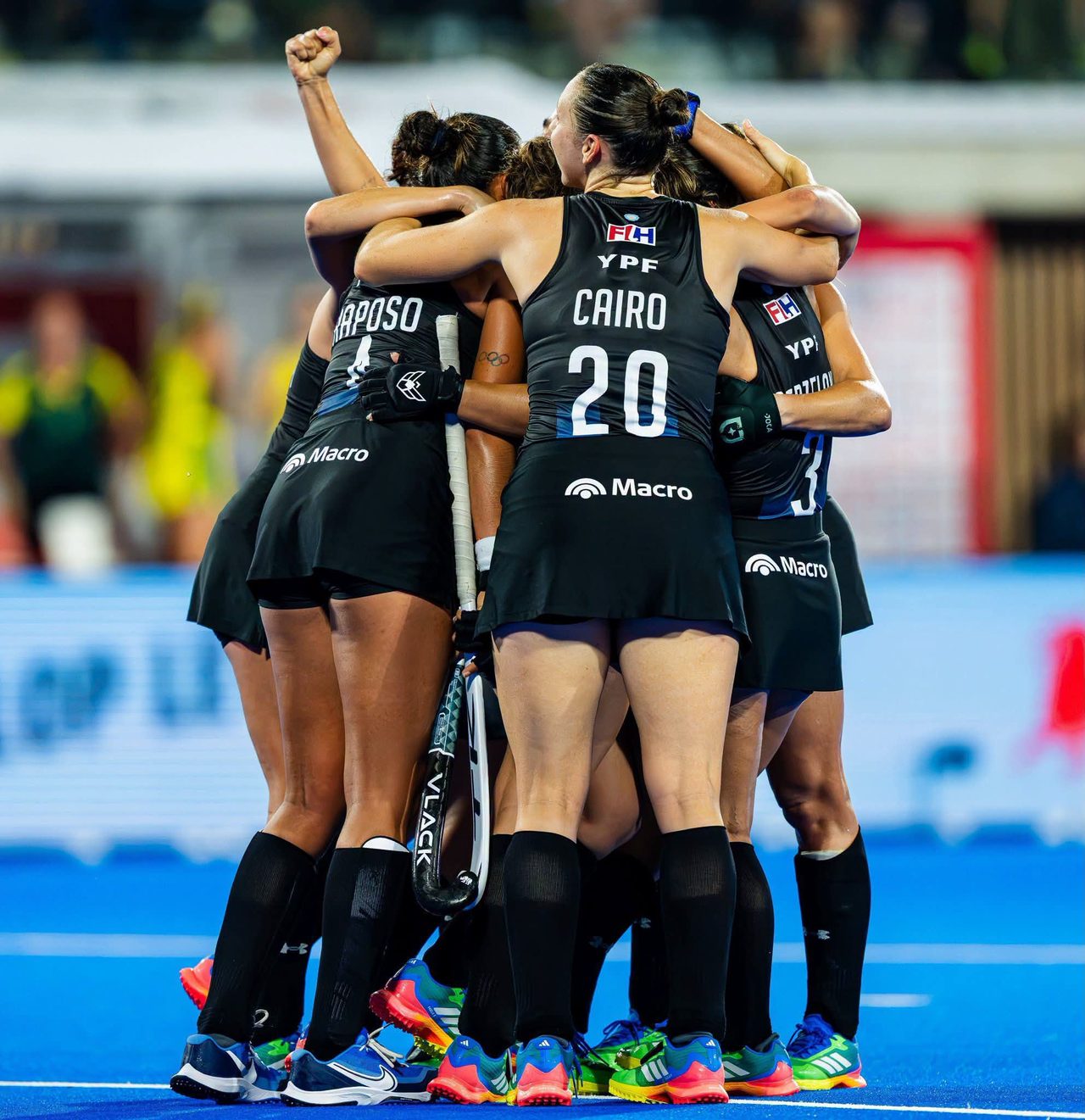 Las Leonas son tricampeonas mundiales de hockey
