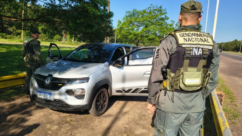 Gendarmería secuestró más de dos kilos de marihuana ocultos con café en la Ruta 12