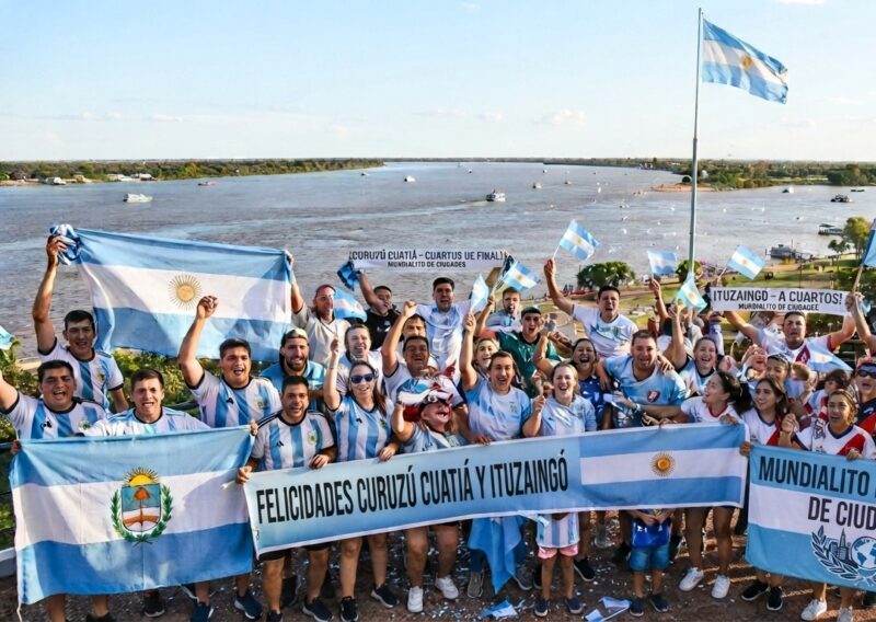 Curuzú Cuatiá e Ituzaingó avanzan en el Mundialito de Ciudades