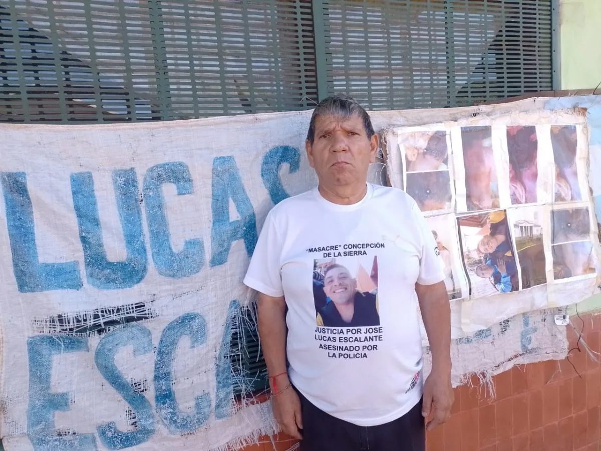 A dos años de la muerte de Lucas Escalante, su padre sigue reclamando justicia