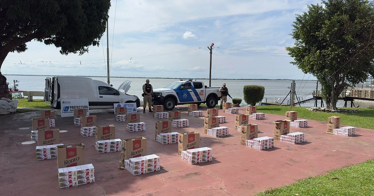 Secuestran 12.000 paquetes de cigarrillos de contrabando en la Ruta 12