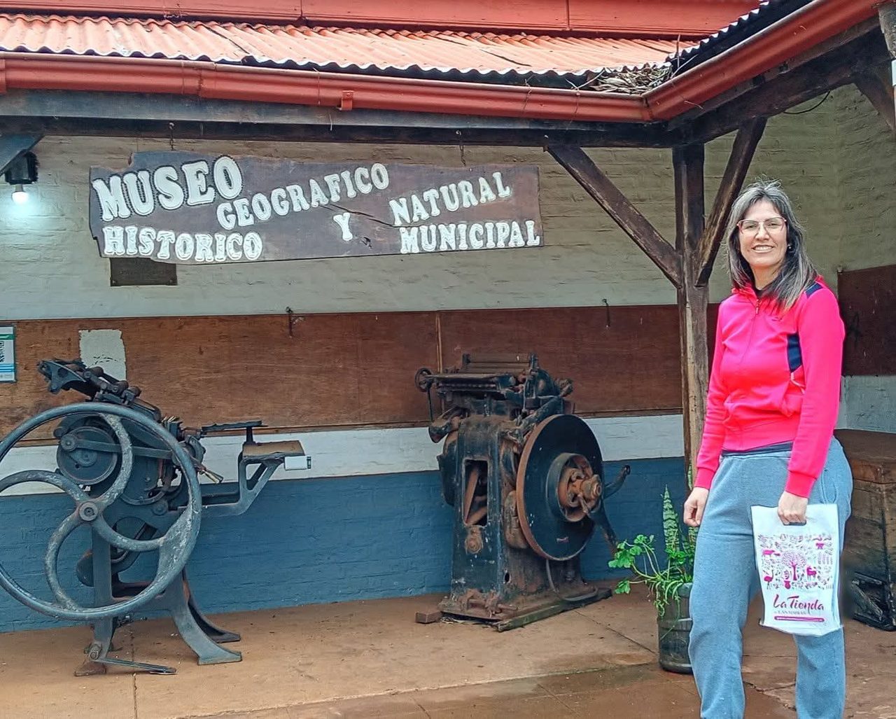 Gabriela de Virasoro visitó el Museo Virasoro