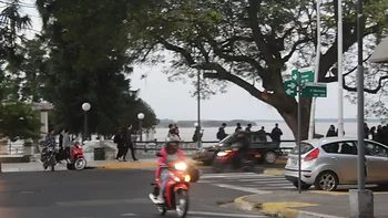 Llovió en Corrientes tras el calor extremo y sigue el alerta por tormentas