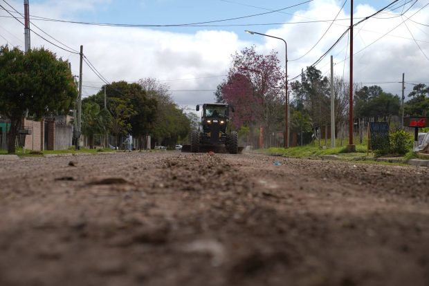Corrientes alcanzó 45.000 metros de enripiado en 50 barrios