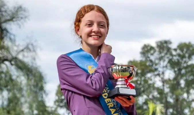 Federica Quijano Aragues ganó en el Federal de Salto Hípico en Córdoba