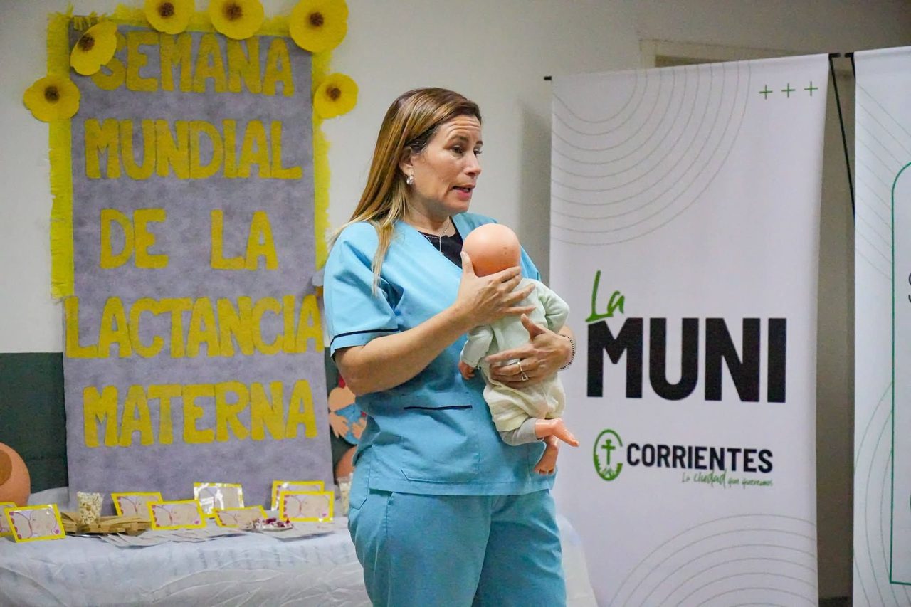 Semana de la Lactancia: charlas y controles en los SAPS