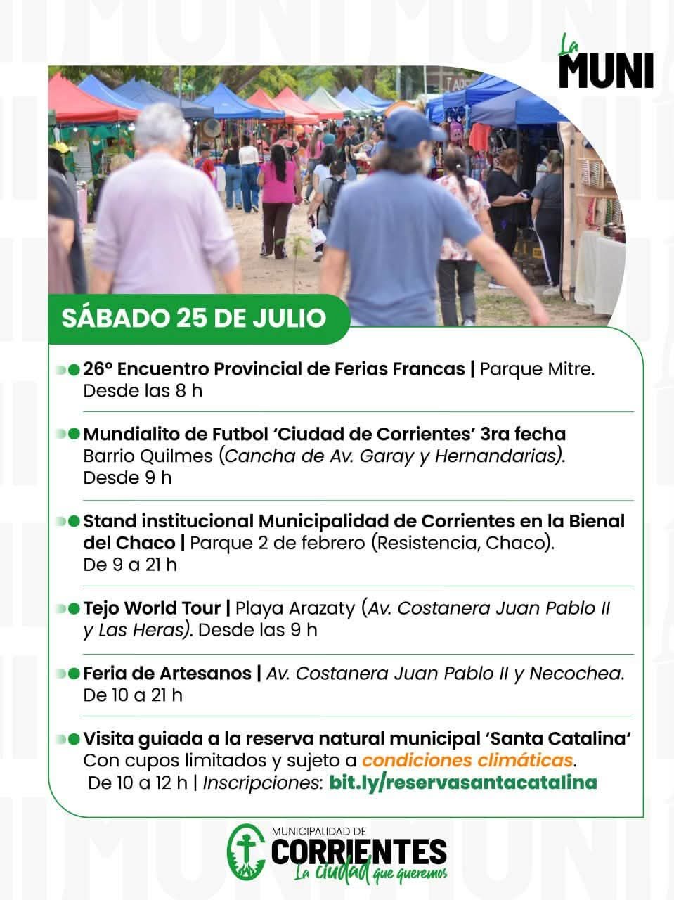 Vuelve la agenda de fin de semana en la ciudad