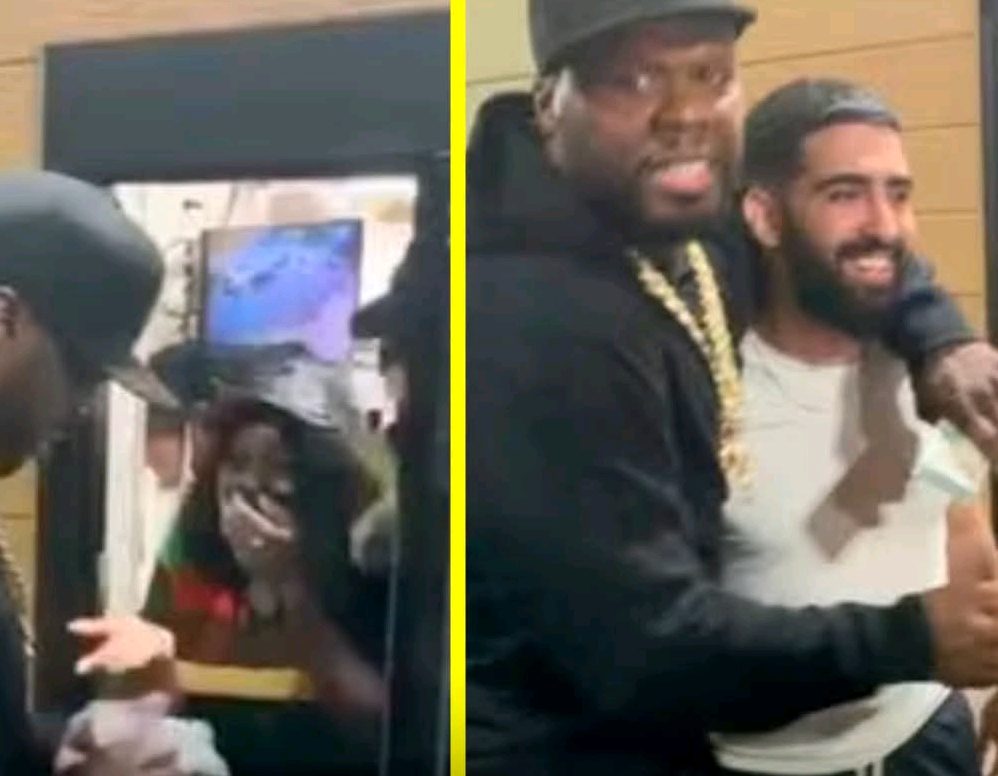 50 Cent sorprendió a empleados de Burger King con propinas