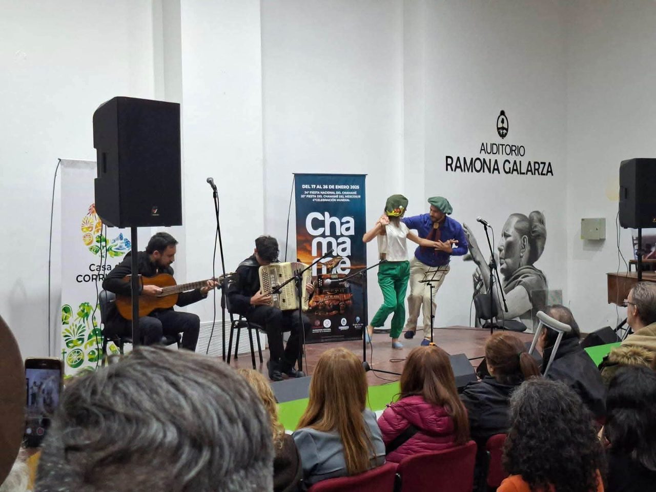 El chamamé se celebró a pura fiesta en Buenos Aires