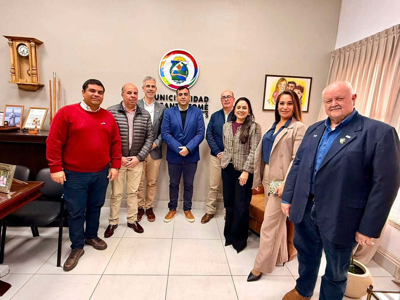 Municipio y Rotary se reunieron por nuevos proyectos conjuntos