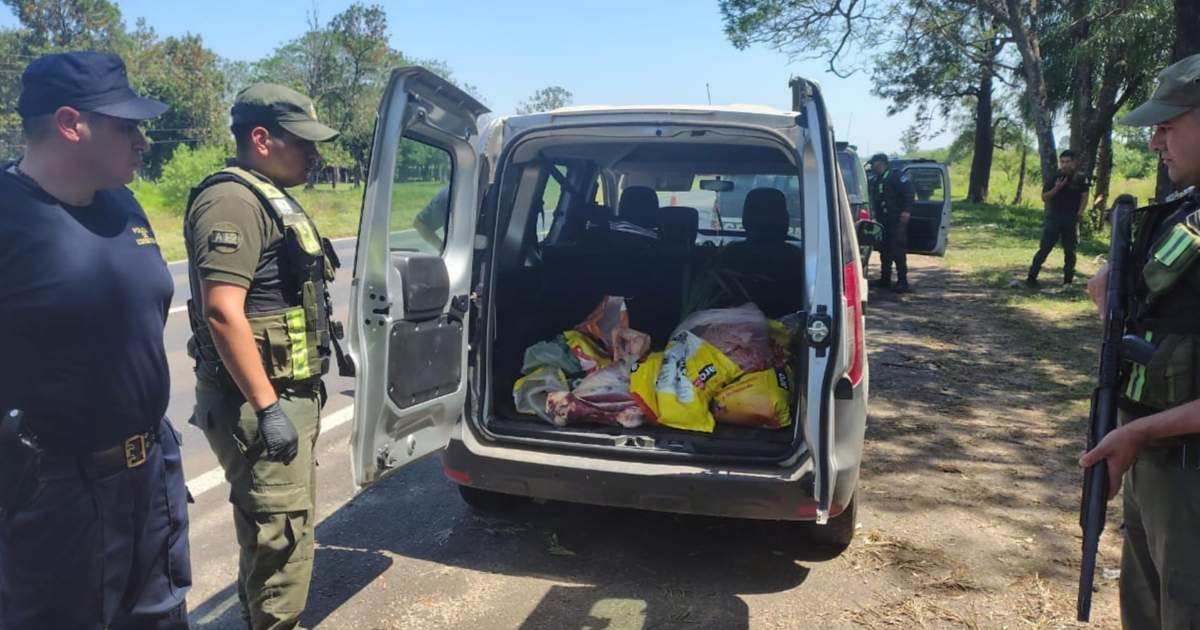 Secuestran 150 kilos de carne transportada sin habilitación en Itatí