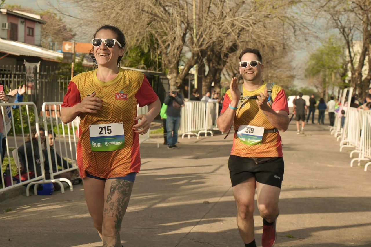 Más de 400 corredores participaron de la maratón en Molina Punta