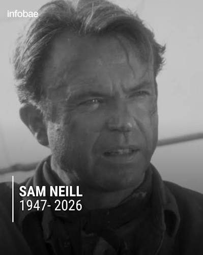 Murió Sam Neill, el actor de Jurassic Park, a los 78 años