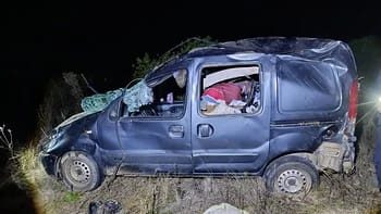 Vuelco en la Ruta 119 deja dos heridos en Curuzú Cuatiá