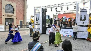 Saladas llevó su cultura y producción a La Unidad
