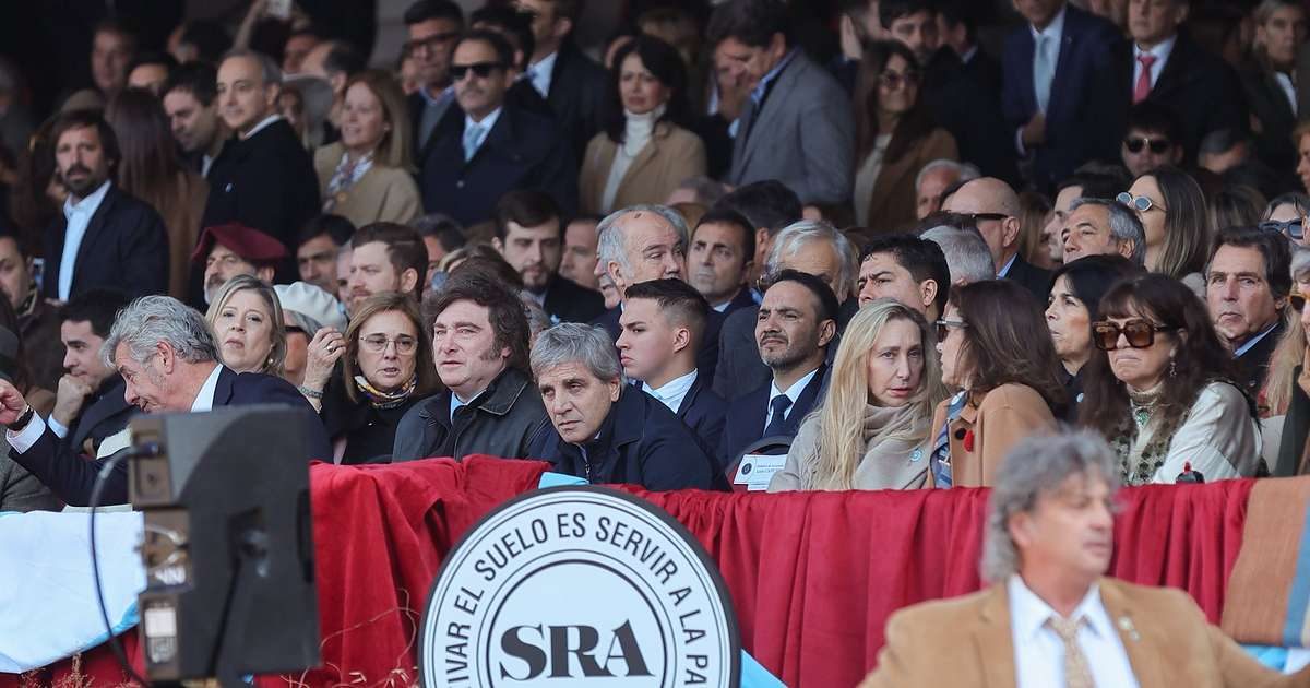 Valdés respaldó a Milei en la Rural y pidió menos trabas al campo
