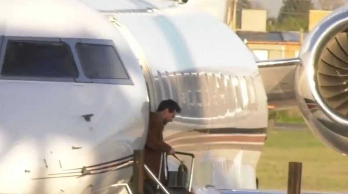 Messi ya está en el país para su despedida en el Monumental