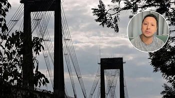 Profesor evitó que una adolescente se tirara del puente