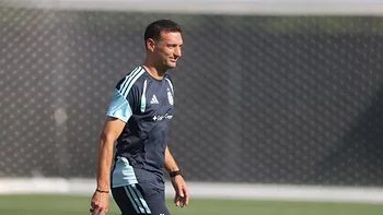 Scaloni guarda el misterio antes de la semifinal con Inglaterra