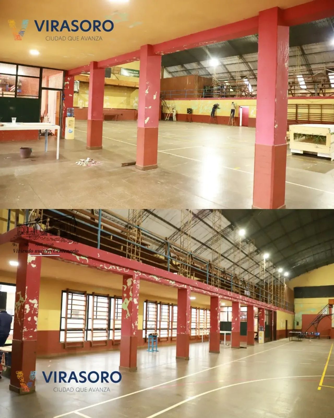Cierran el gimnasio municipal de Virasoro por refacciones