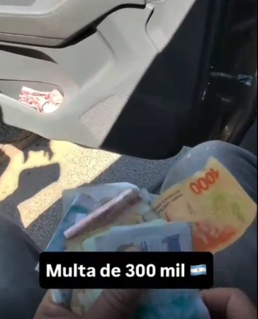 Turista brasileño denuncia que le cobraron una "multa" en Ituzaingó