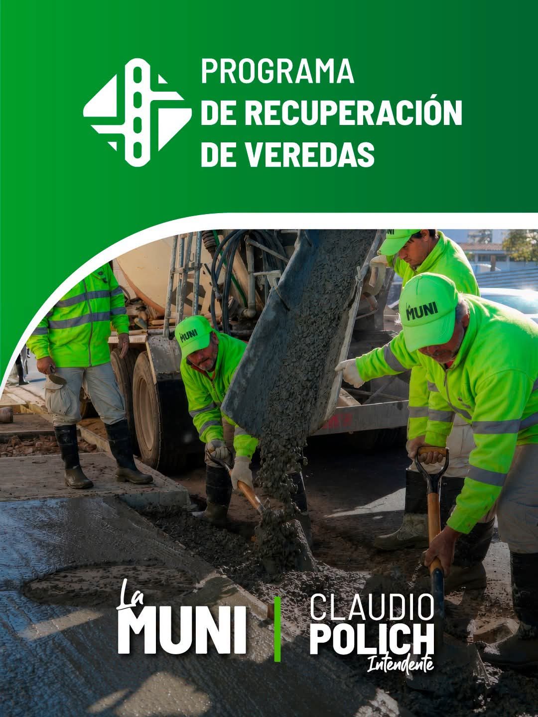 Municipio lanza plan para reparar veredas rotas