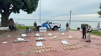 Secuestran 94 kilos de marihuana en Paso de la Patria