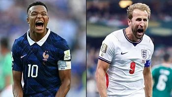 Francia e Inglaterra definen el tercer puesto del Mundial