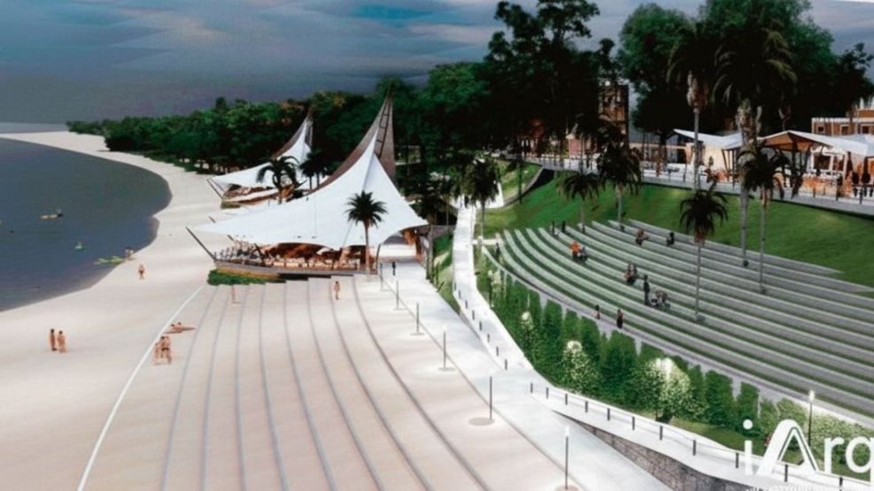 Proyecto de la Costanera de Ituzaingó.|
                Captura.