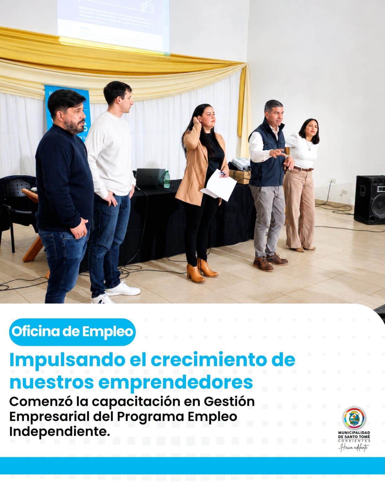 Santo Tomé capacita a 27 emprendedores en gestión empresarial