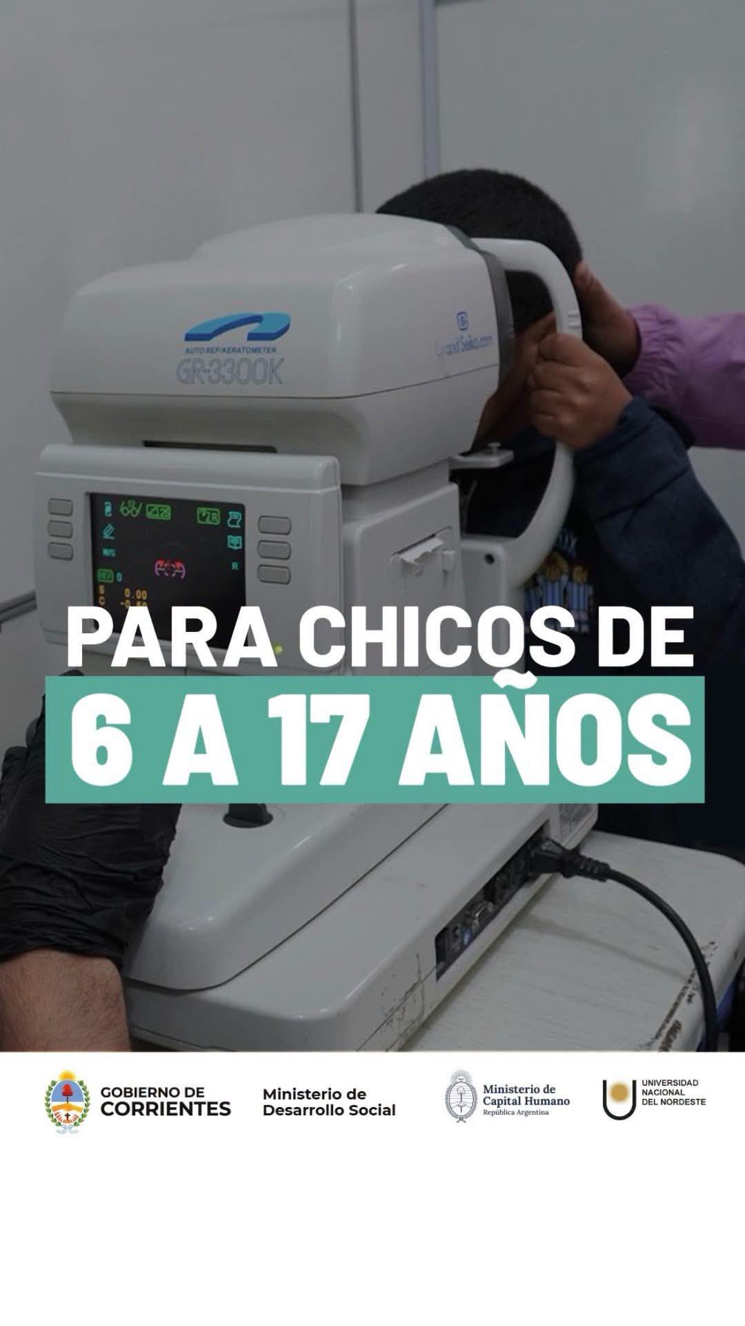Vuelven los controles oftalmológicos gratuitos en Corrientes