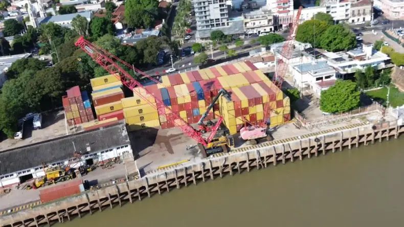Ituzaingó: el nuevo puerto ya suma 2.500 contenedores mensuales