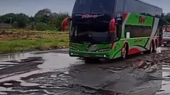 Reclaman por el mal estado de la Ruta 12 en Corrientes
