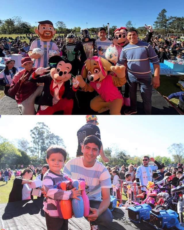 Garaví celebró el Día del Niño con una fiesta municipal