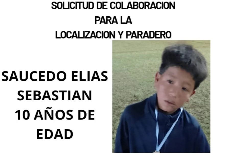 Buscan a Elías, un nene de 10 años que falta de su casa en Virasoro