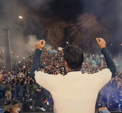 La Selección Argentina fue recibida como héroe tras la derrota