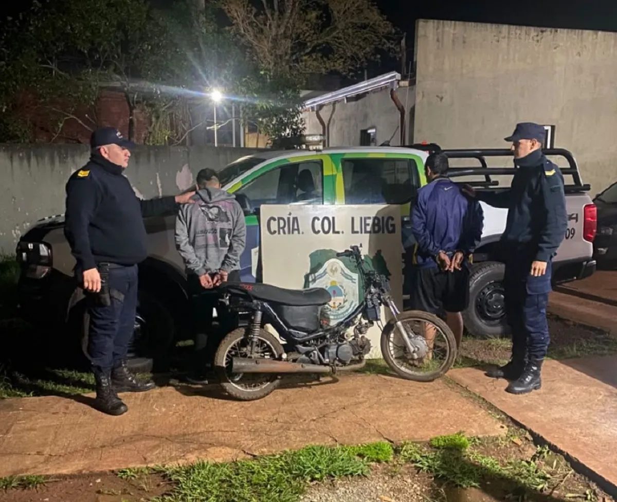 Ituzaingó: un choque destapó una moto robada en Misiones