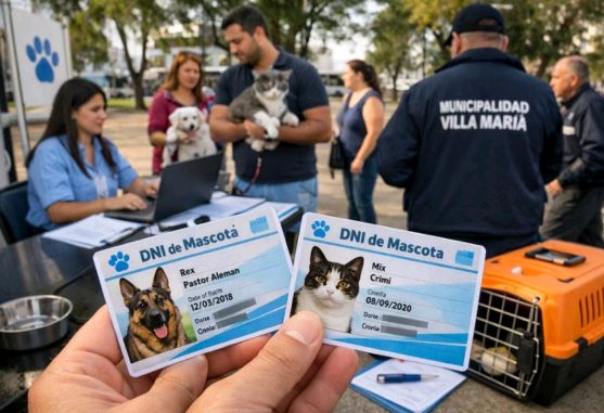 Villa María exige DNI obligatorio para perros y gatos