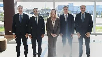 Valdés reclamó ayuda nacional por la crecida del río Uruguay