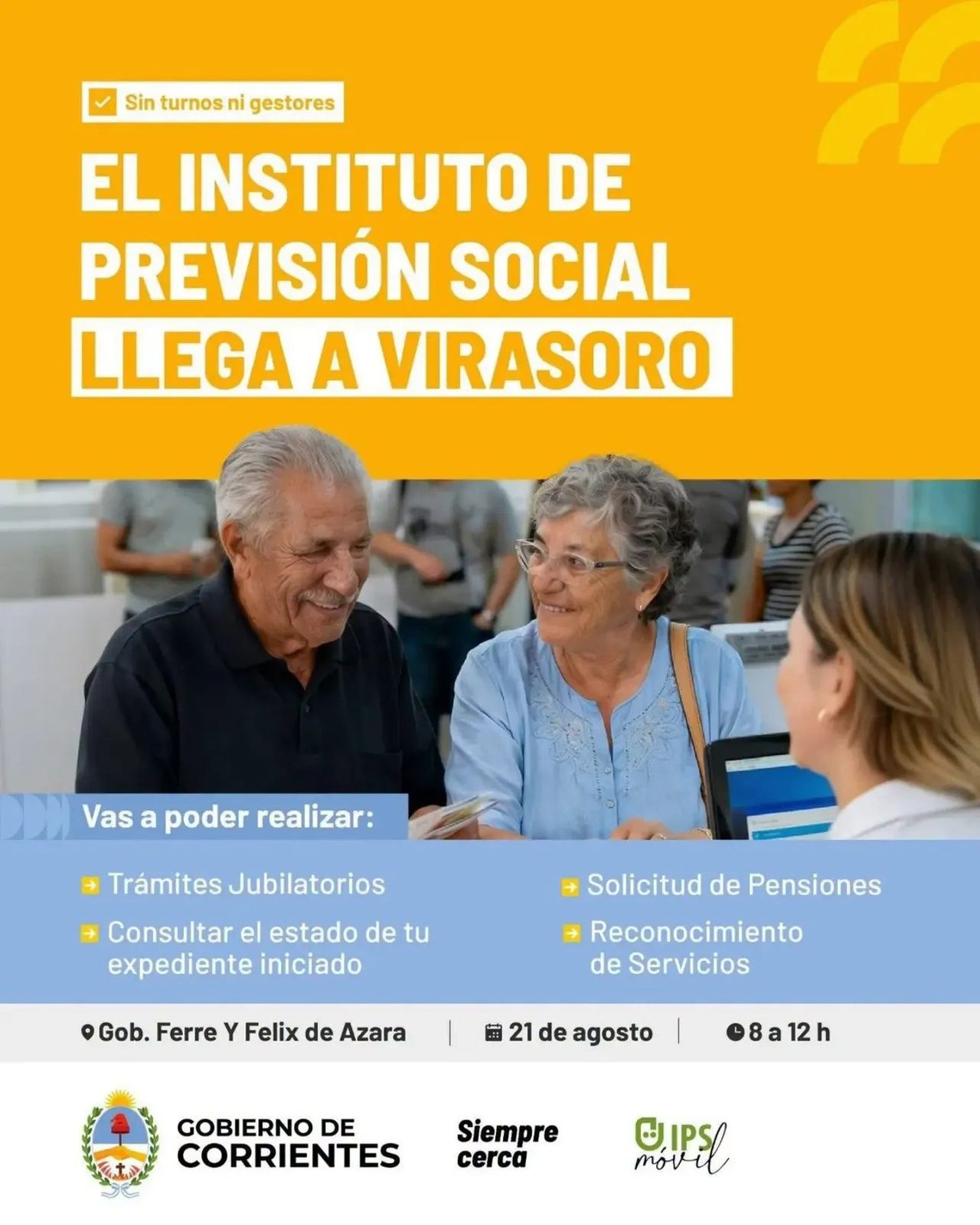 El IPS llega con su unidad móvil a Virasoro