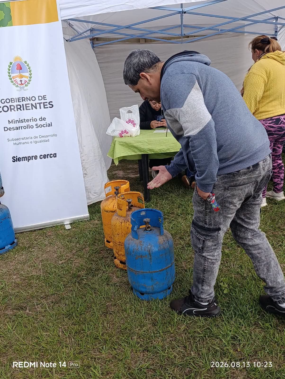 Garrafa social: cronograma de venta esta semana