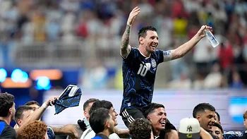 Messi anunció su retiro de la Selección argentina