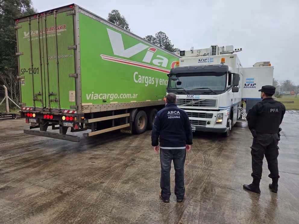 Aduana secuestró $500 millones en mercadería en la Ruta 14