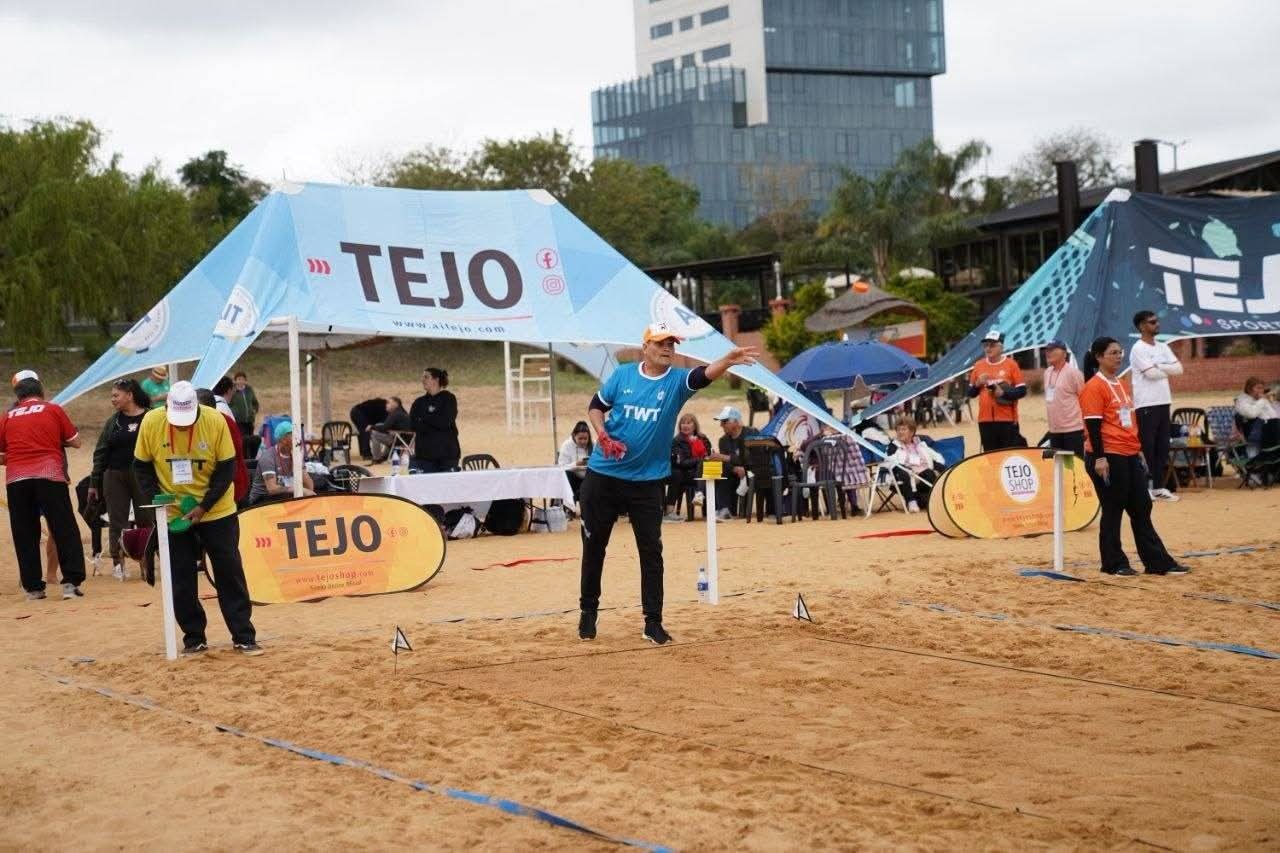 Arazaty reunió torneo de tejo y jornada de deportes para todos