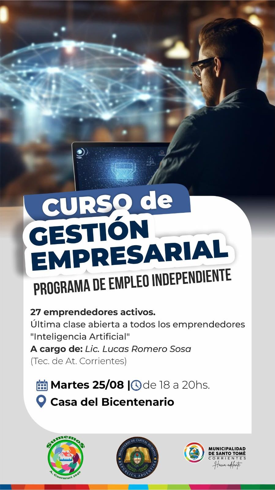 Curso gratuito de gestión empresarial para emprendedores